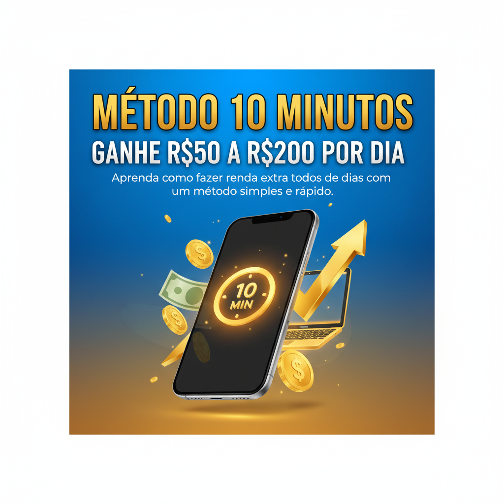 Método Renda Turbo – Ganhe de R$50 a R$300 por Dia Usando Apenas o Celular