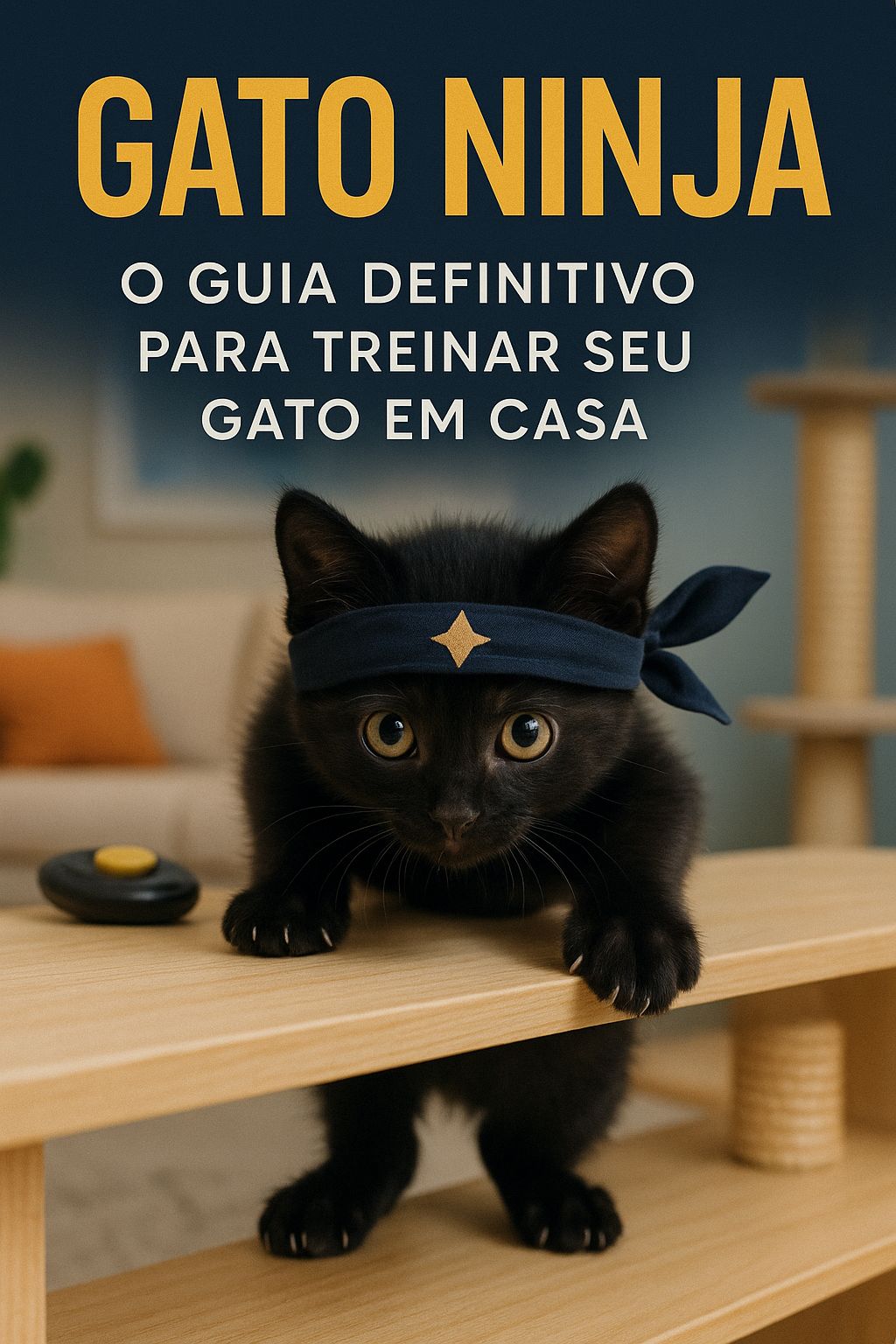 🐾 GATO NINJA: 21 TÉCNICAS PARA TREINAR E EDUCAR SEU GATO EM CASA