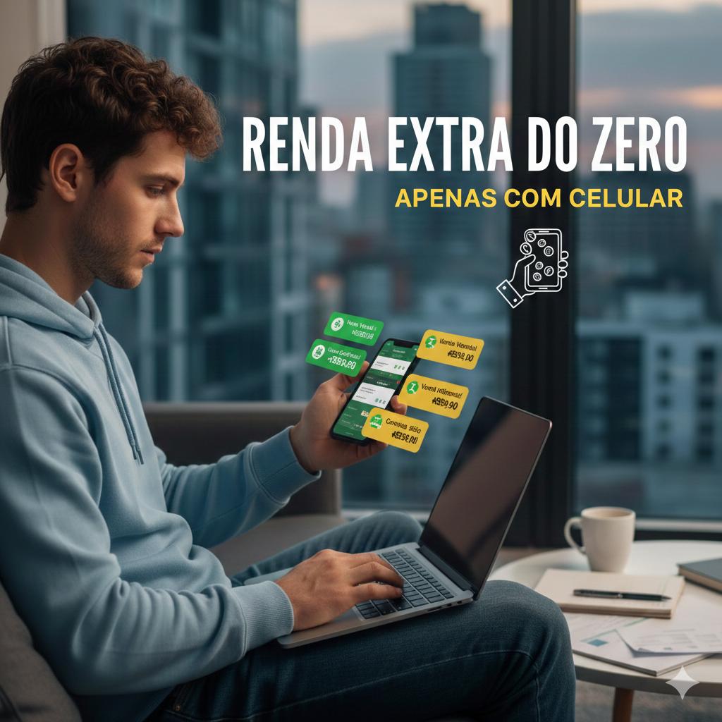 RENDA EXTRA DO ZERO APENAS COM CELULAR - lizandro Celestino dos San...