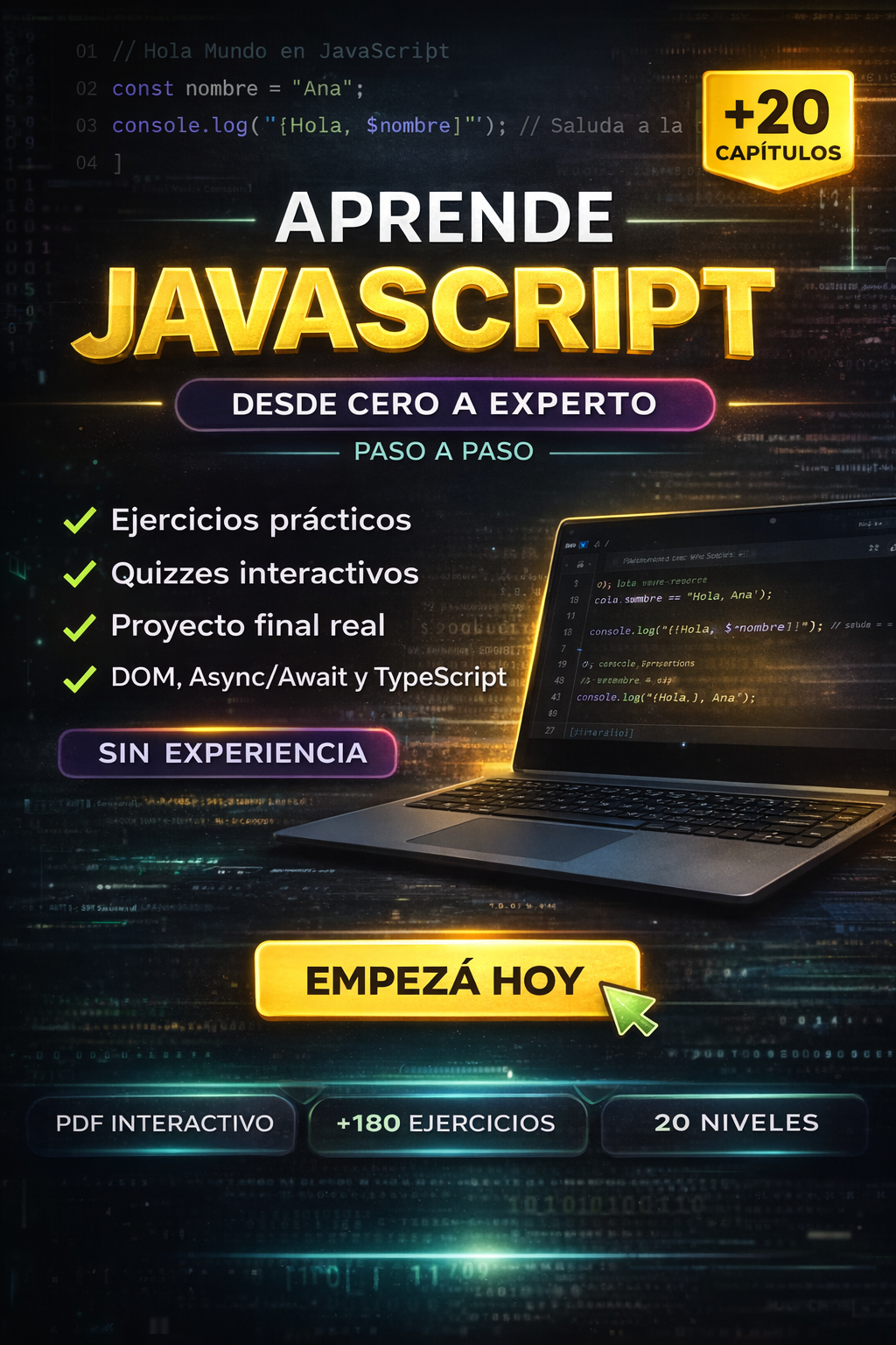 Aprende JavaScript desde Cero: Curso para Principiantes | Hotmart