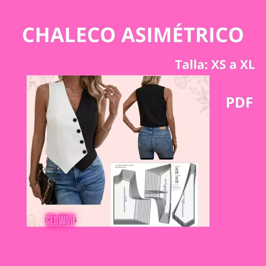 Chaleco Asimétrico Bicolor Pdf Empreendedor Digital Hotmart