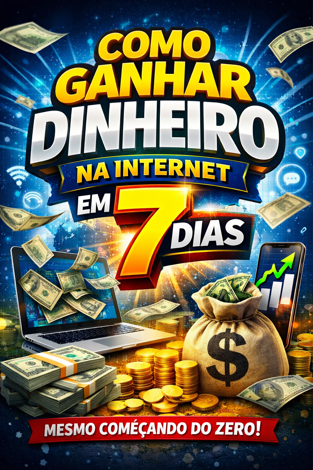 📘 COMO GANHAR DINHEIRO NA INTERNET EM 7 DIAS (Mesmo Começando do Z...