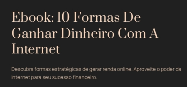 10 formas de ganhar dinheiro com a internet
