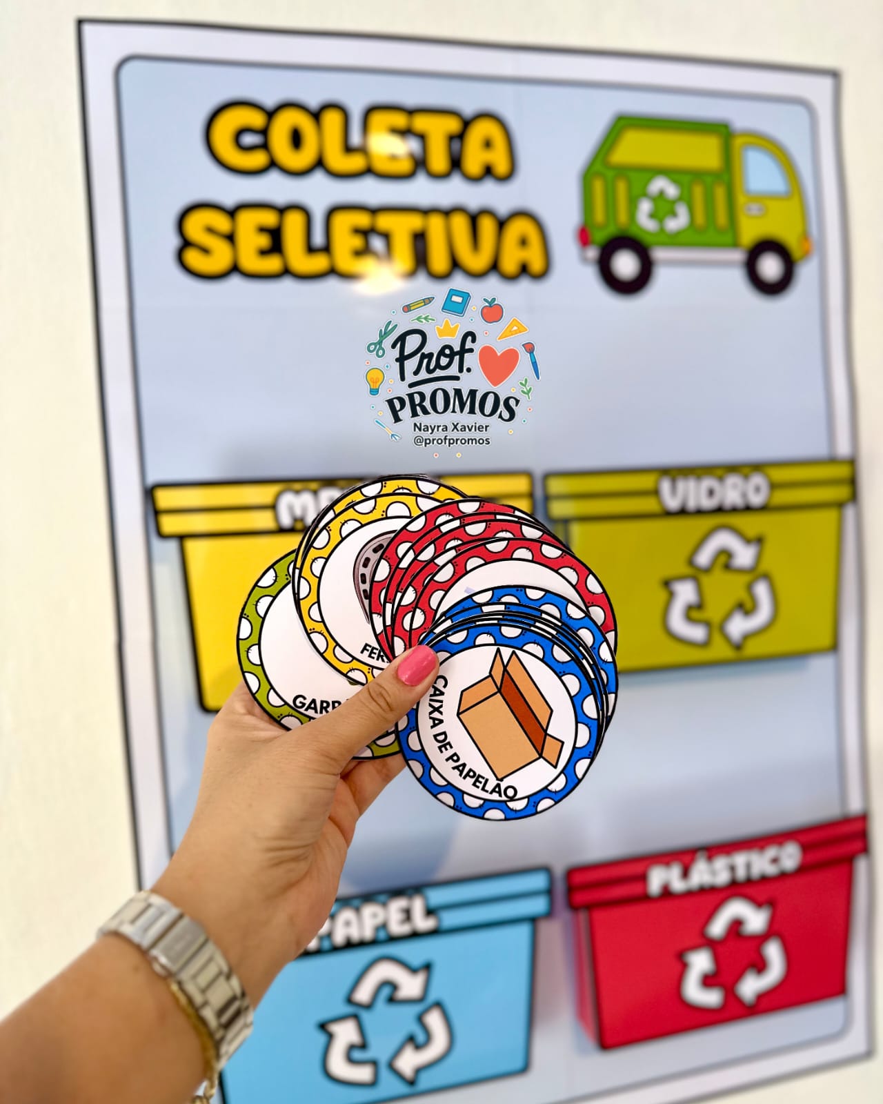 Cartaz Coleta Seletiva – Educação Ambiental com Propósito!