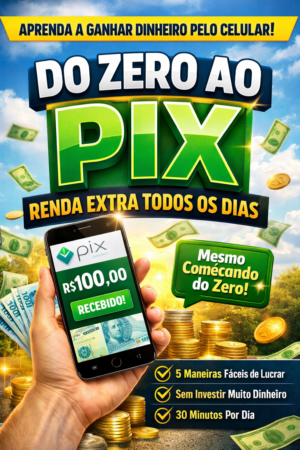 Guia Prático: Renda Extra pelo Celular para Iniciantes | Hotmart