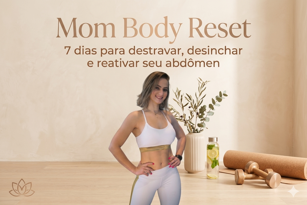 Mom Body Reset: 7 dias para destravar, desinchar e reativar seu abd...