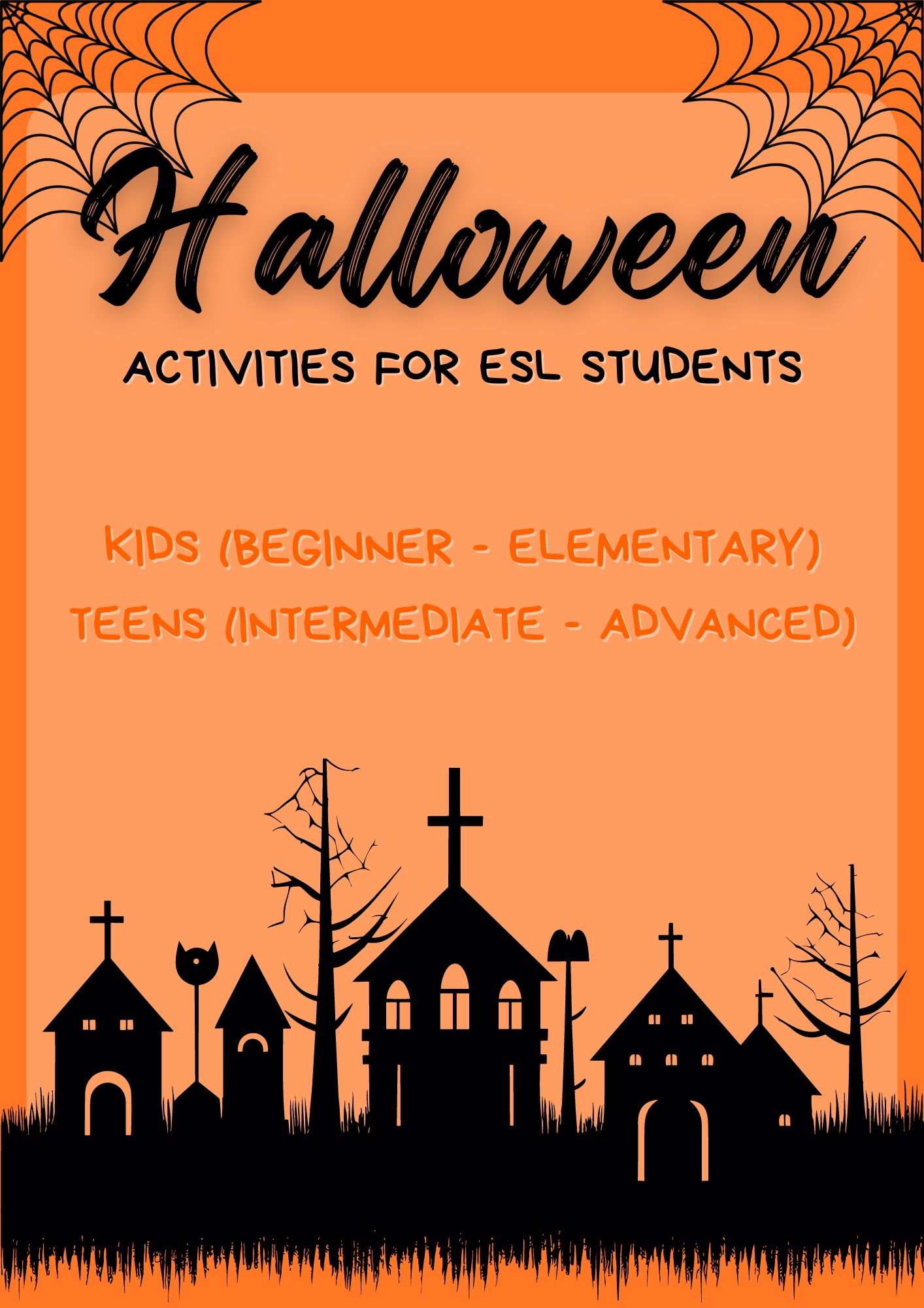 Halloween Activities for ESL Students - Kids and Teens - Lara Almei...