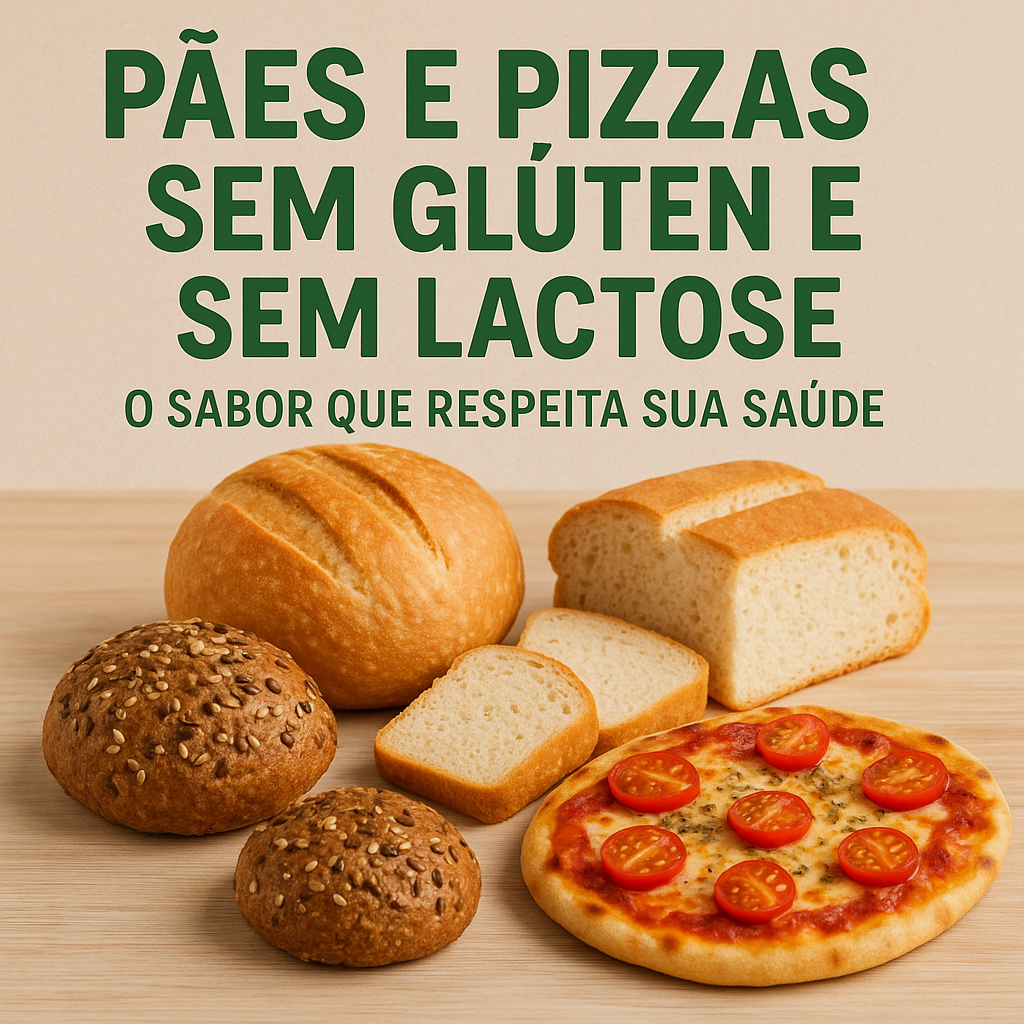 PÃES E PIZZAS SEM GLÚTEN E SEM LACTOSE – O SABOR QUE RESPEITA SUA S...
