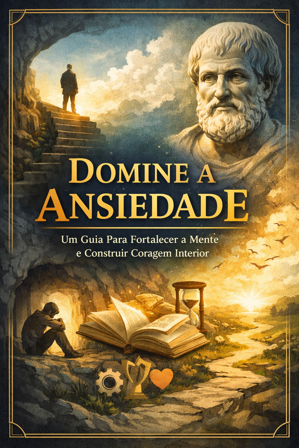 Domine a ansiedade - Um guia para fortalecer a mente e construir co...