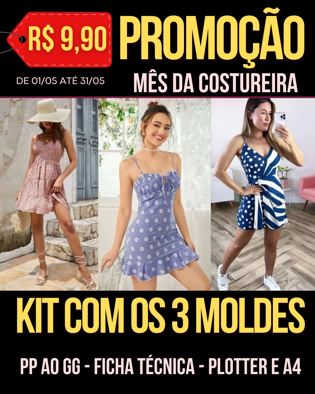 Imagem de capa para o Curso online KIT PROMOCIONAL 3 VESTIDOS #4