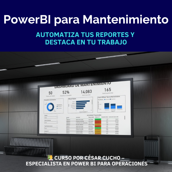 CURSO DE POWERBI PARA MANTENIMIENTO