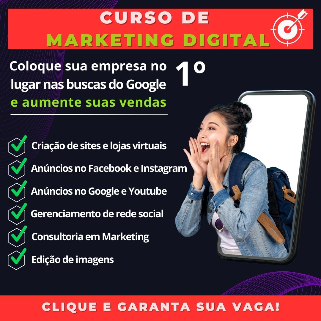 Curso de Marketing e Design