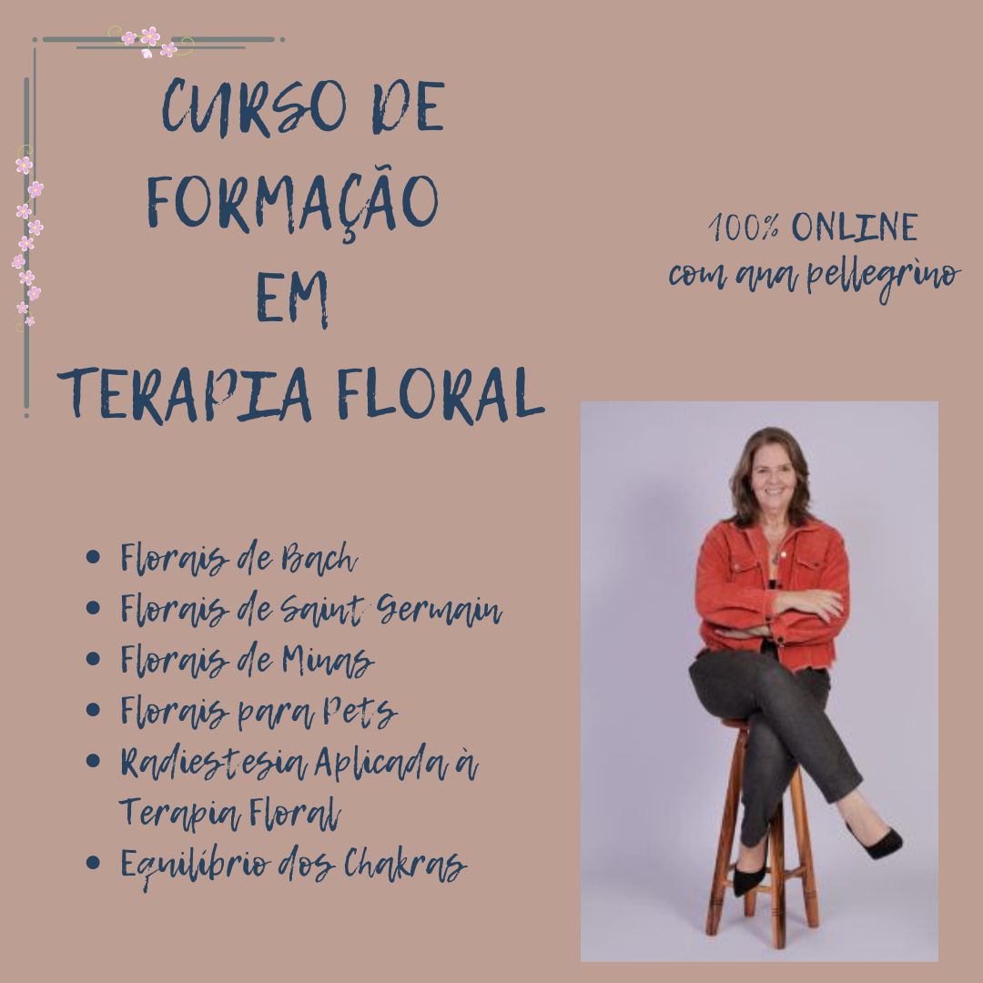CURSO DE FORMAÇÃO EM TERAPIA FLORAL