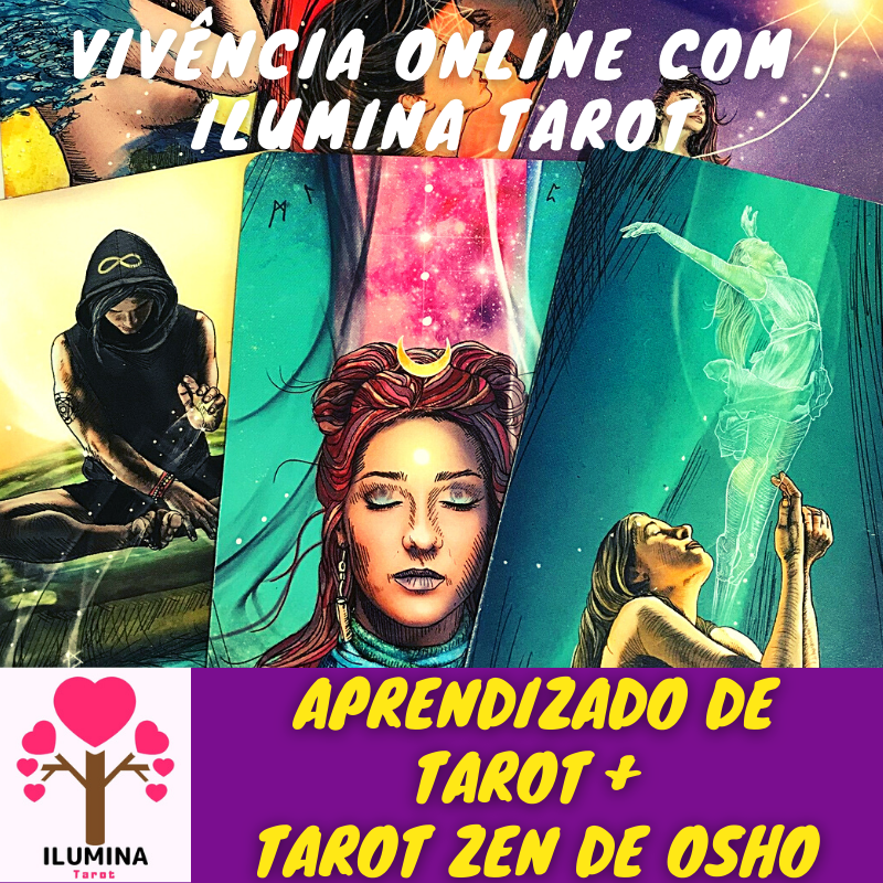 Imagem de capa para o Curso online VIVÊNCIA  E APRENDIZADO DE TAROT COM ILUMINA