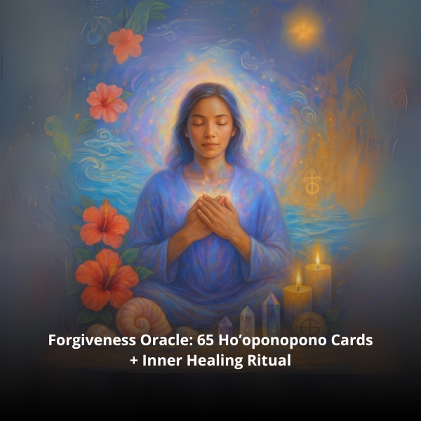 Forgiveness Oracle: 65 Ho’oponopono Cards + Inner Healing Ritual