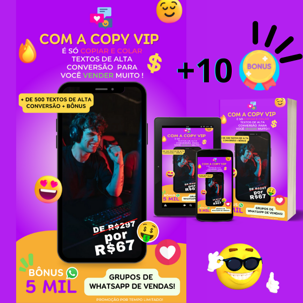 COPY VIP PRONTA - Camila Fernandes | Hotmart