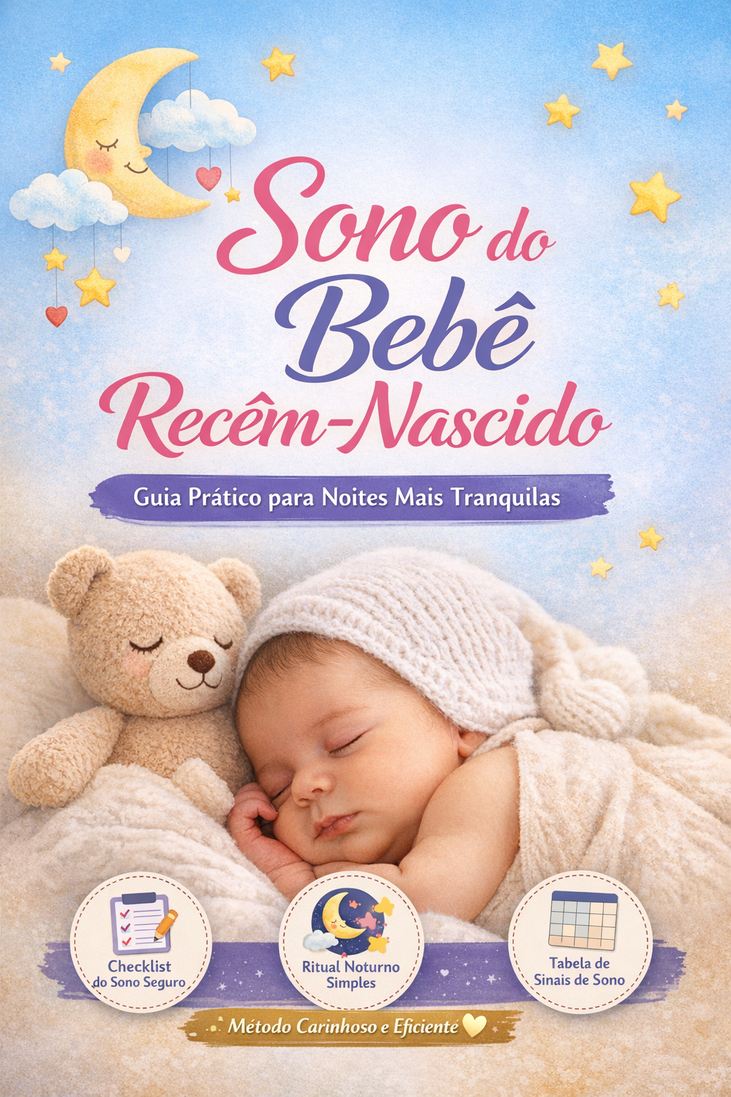 “Sono do Bebê Recém-Nascido: Guia Prático para Noites Mais Tranquil...