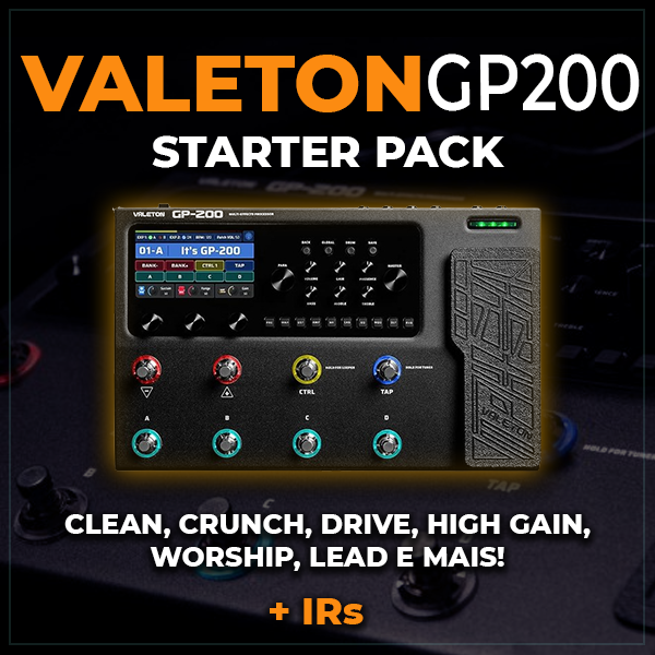 Valeton Gp200 - Starter Pack - ALISSON ZAKKA | Hotmart