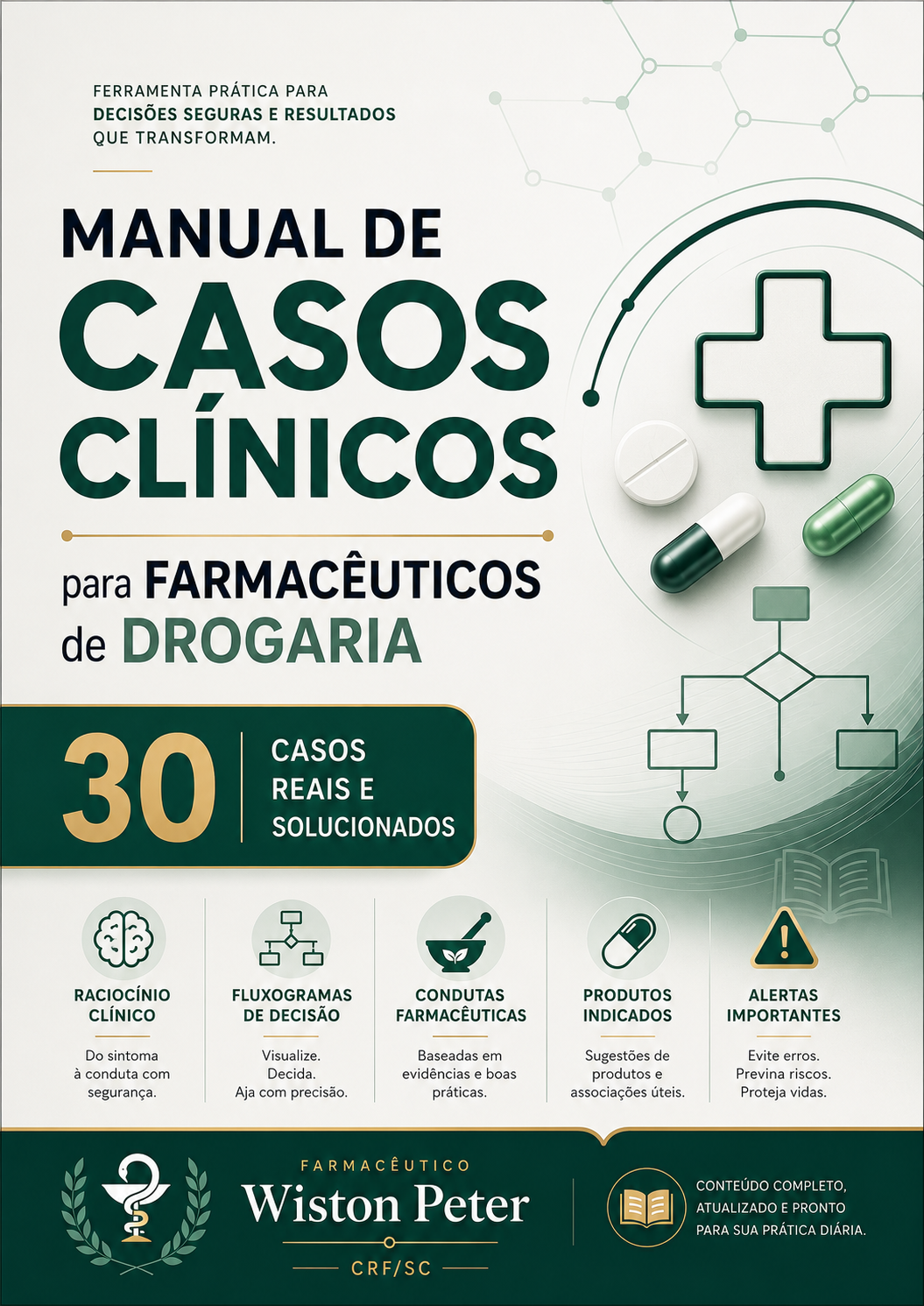 Capa do Manual de Casos Clínicos
