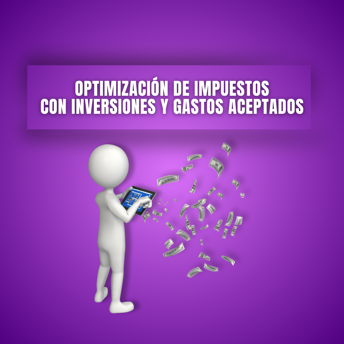 Optimización de impuestos con inversiones y gastos aceptados - Curs...
