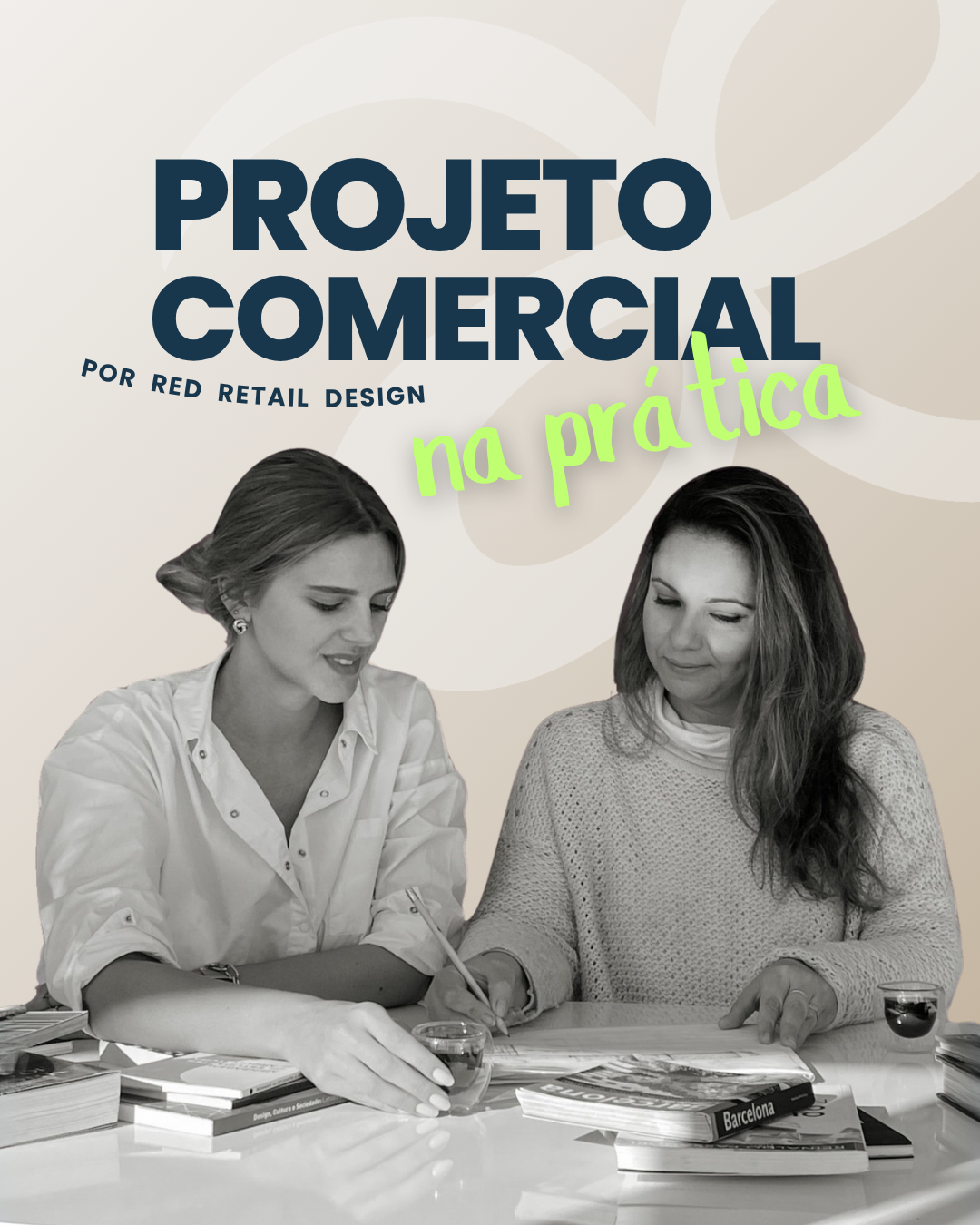Imagem de capa para o Curso online Projeto Comercial na Prática | Escola de Arquitetura Comercial