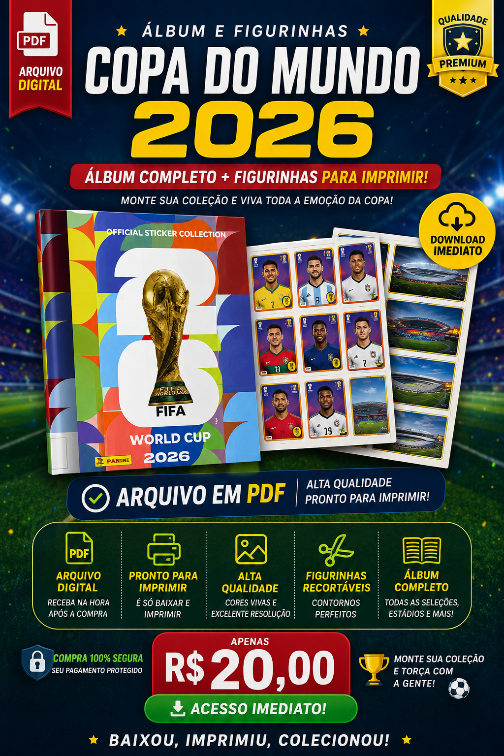 PDF Álbum Copa 2026