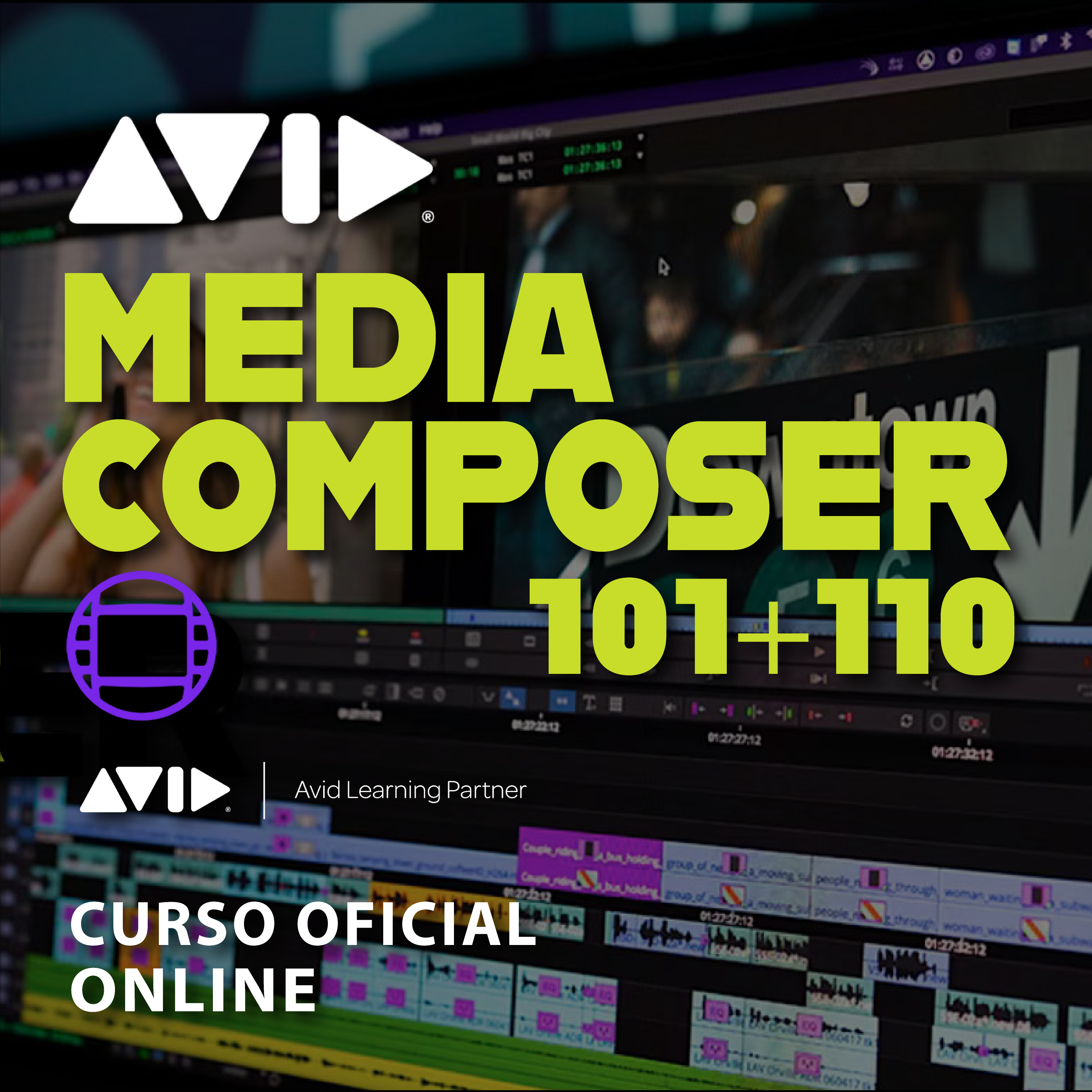 Avid Media Composer 101 + 110 - Curso Oficial del Fabricante