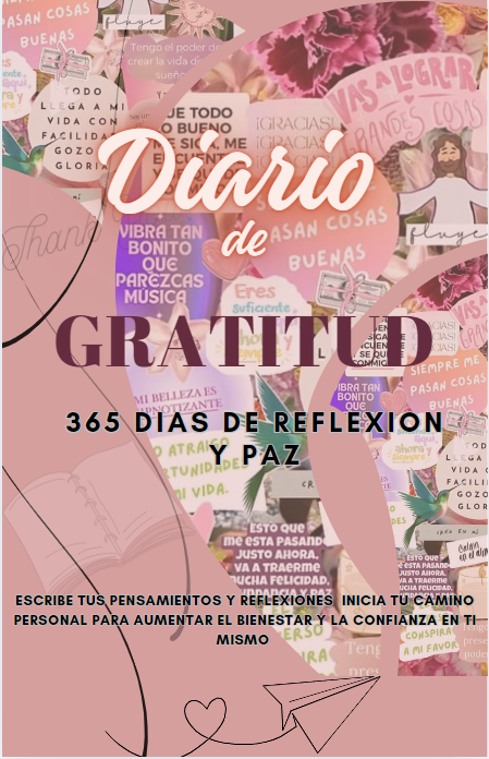 DIARIO DE GRATITUD 365 DE PAZ Y REFLEXIÓN / TRANSFORMA TU VIDA CON ...