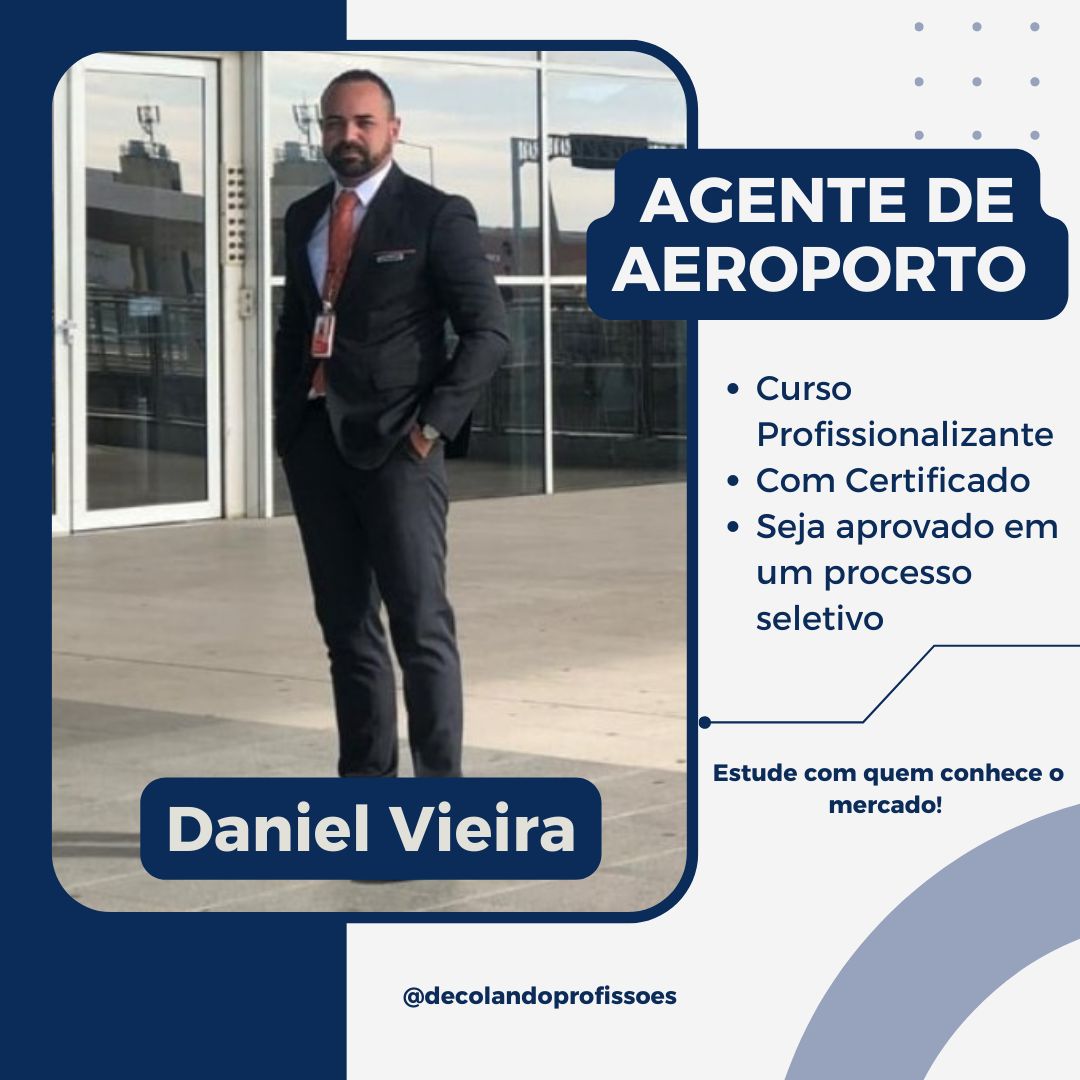 Imagem de capa para o Curso online Curso Agente de Aeroporto [Versão Atualizada]