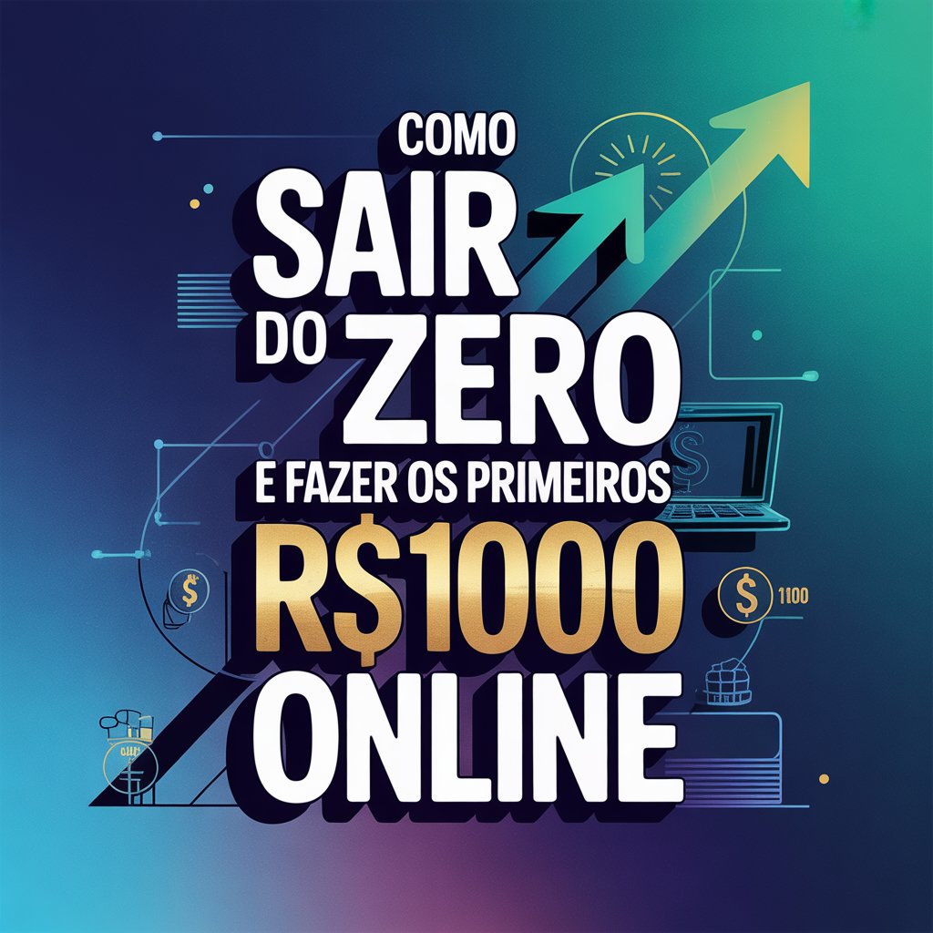 Como Sair do Zero e Fazer os Primeiros R$1000 Online