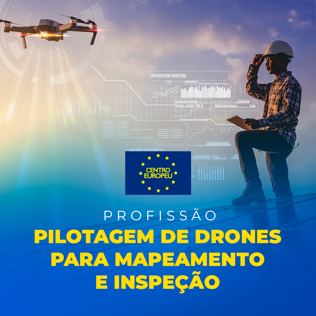 Drones para Mapeamento e Inspeção Ao Vivo - Centro Europeu Online