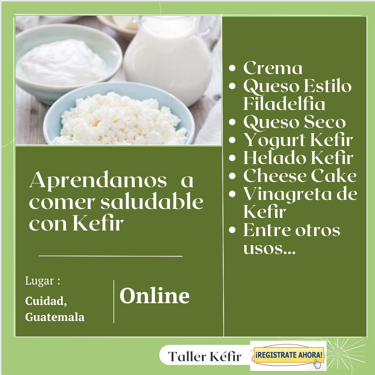Taller de Kéfir ( PRECIO ESPECIAL DE BLACK FRIDAY 57 ) Normal 97