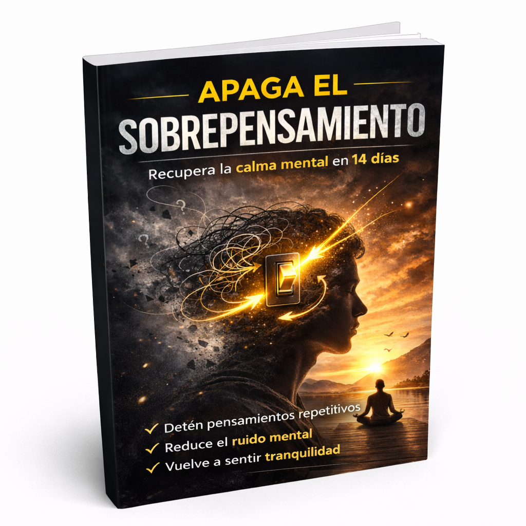 Apaga el sobrepensamiento — Detén tu mente en minutos