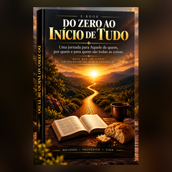 Capa do livro Do Zero ao Início de Tudo