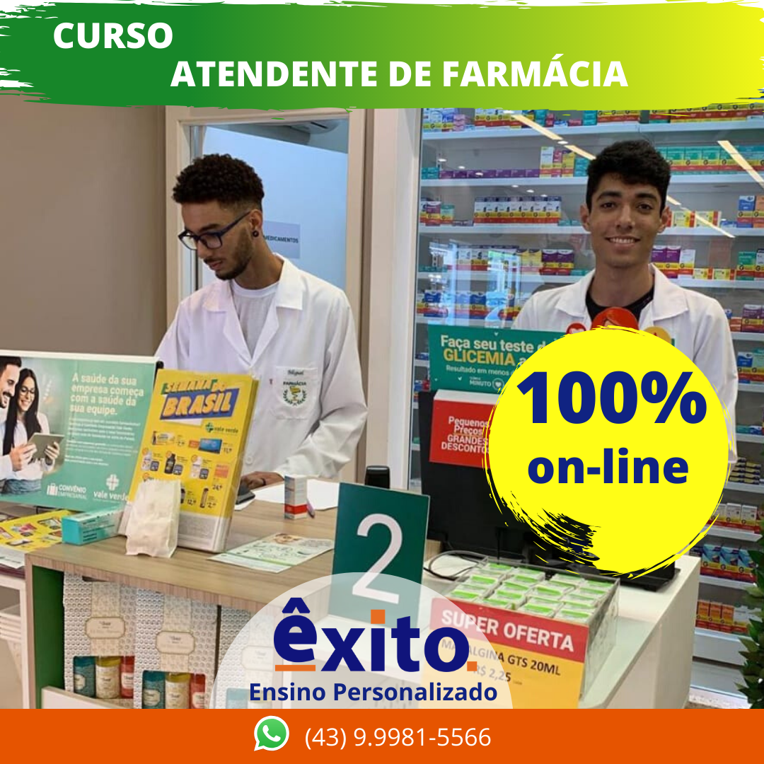Curso de Atendente de Farmácia
