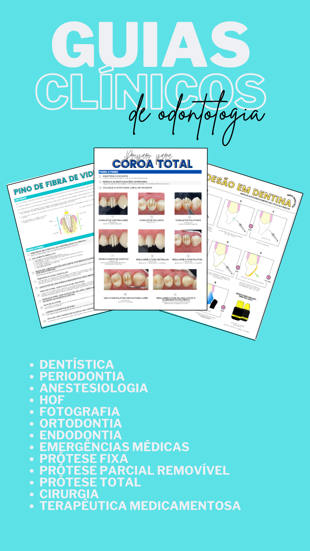 Guias Clínicos de Odontologia - Odonto Matérias | Hotmart
