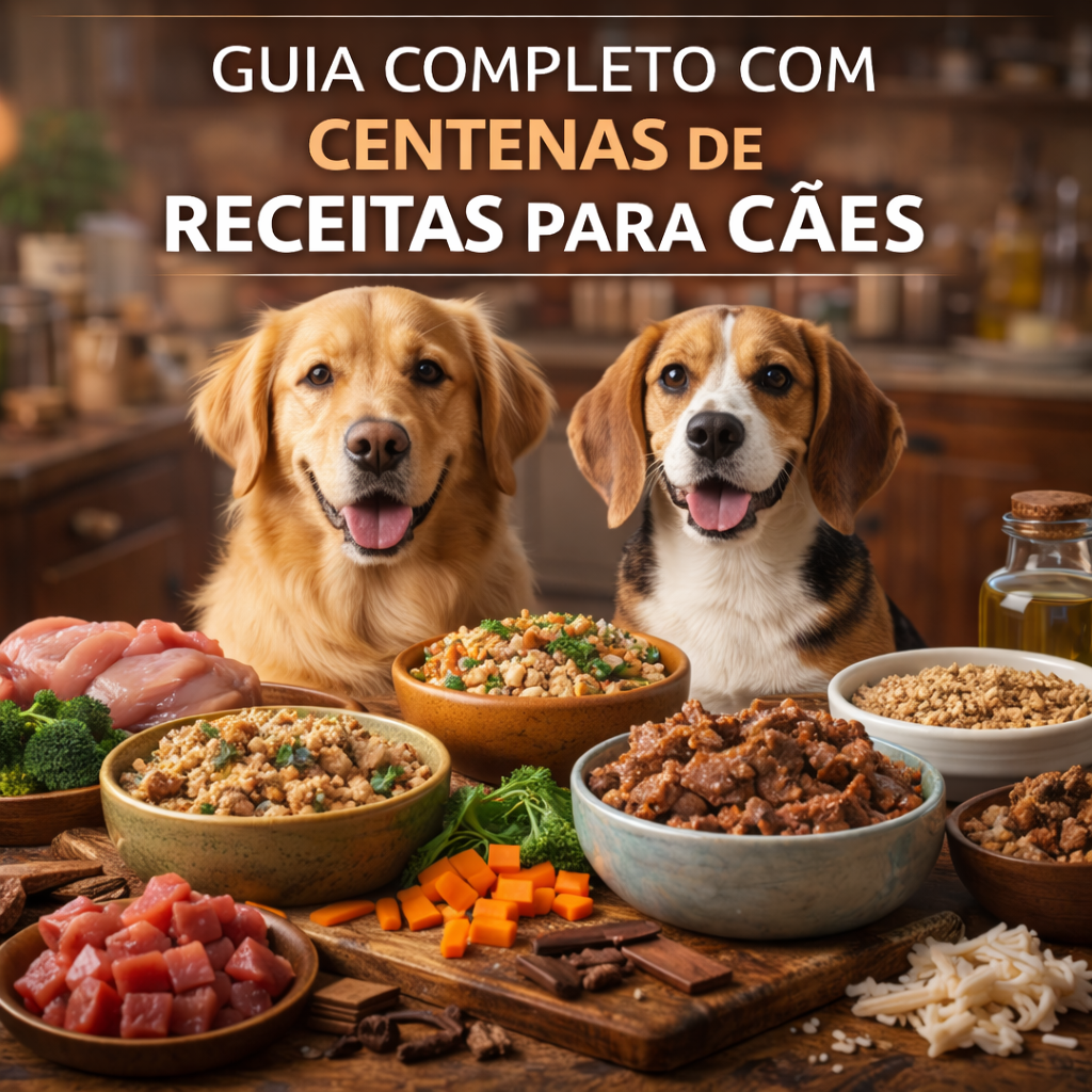 Guia Completo Com Centenas De Receitas Para Cães