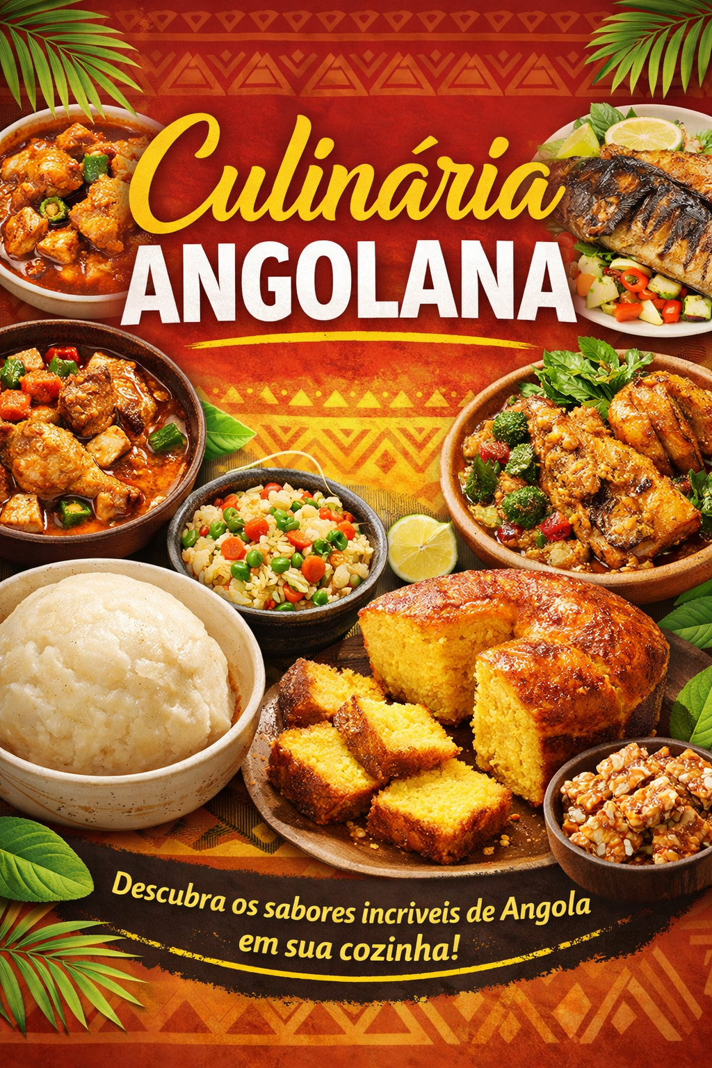 eBook de Culinária Angolana: Receitas Tradicionais ao Seu Alcance