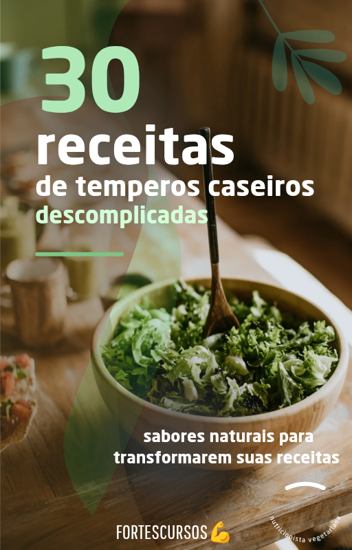 Manual 30 receitas de temperos caseiros