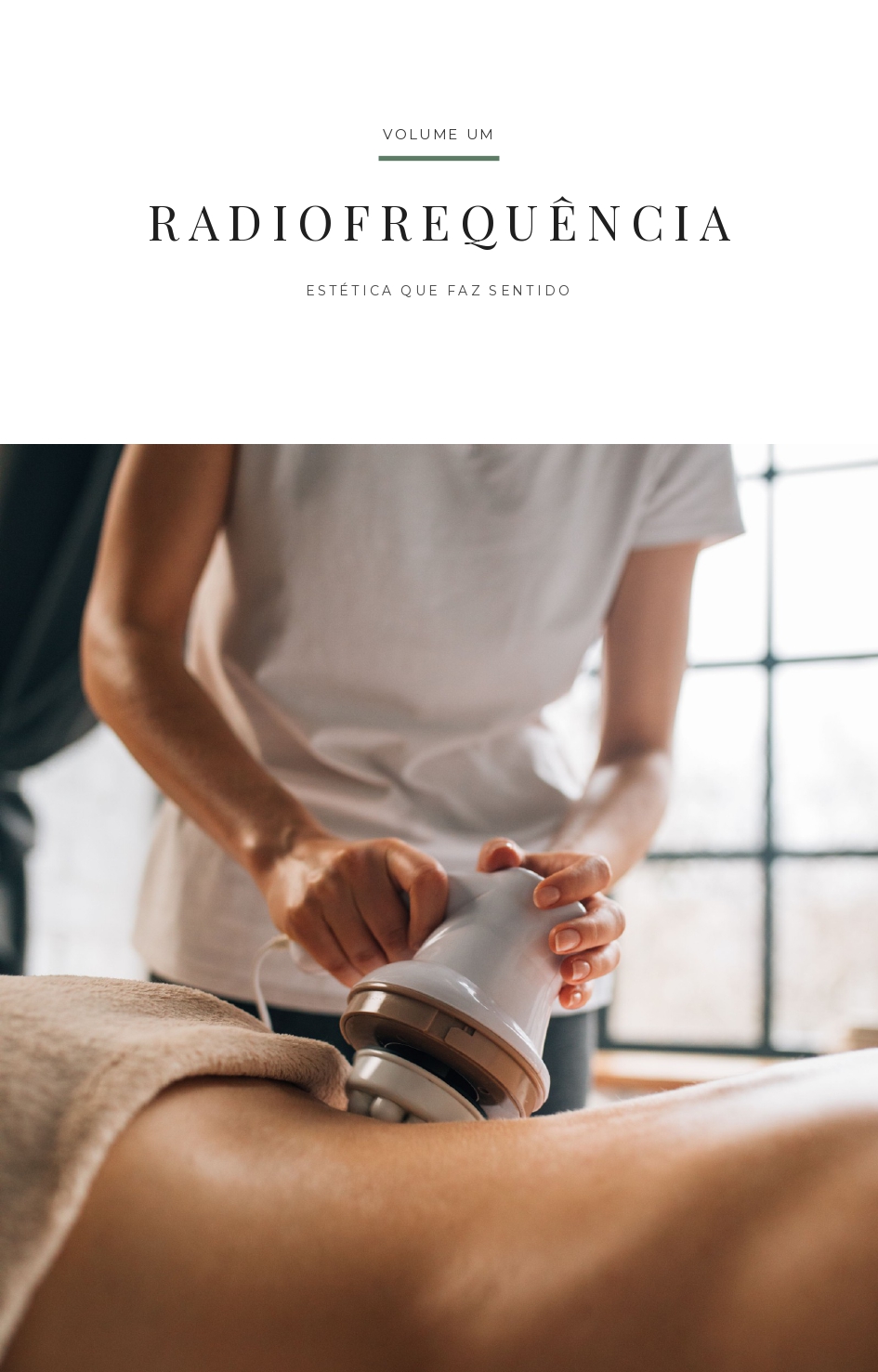 Capa E-book Radiofrequência: Estética que Faz Sentido