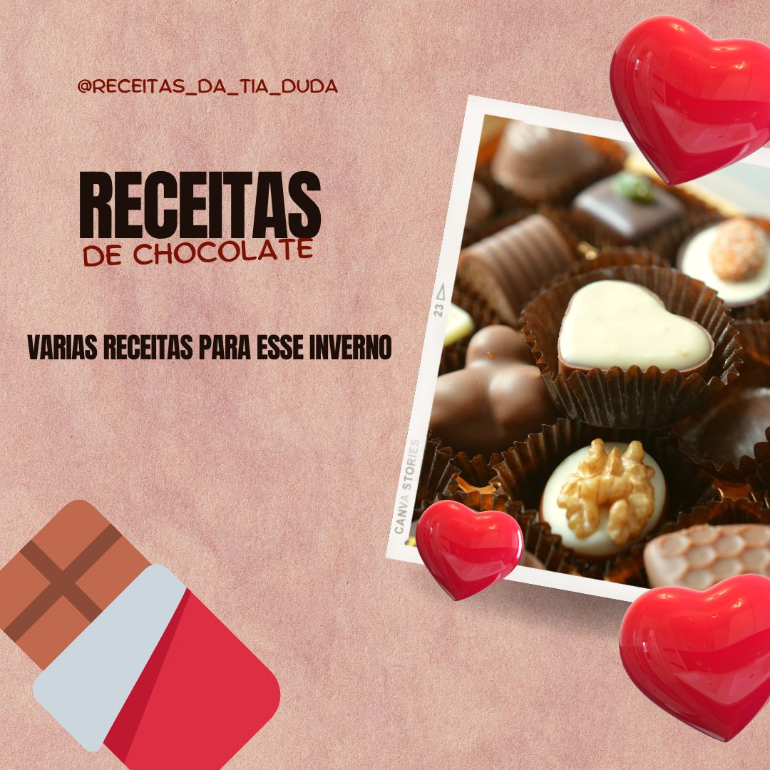 Receitas De Chocolate - Tia Duda | Hotmart