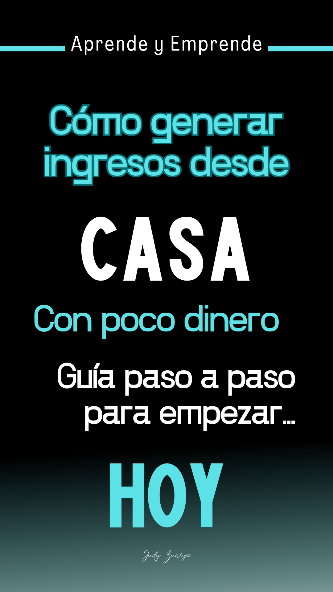 Cómo generar ingresos desde casa con poco dinero. Guía paso a paso ...