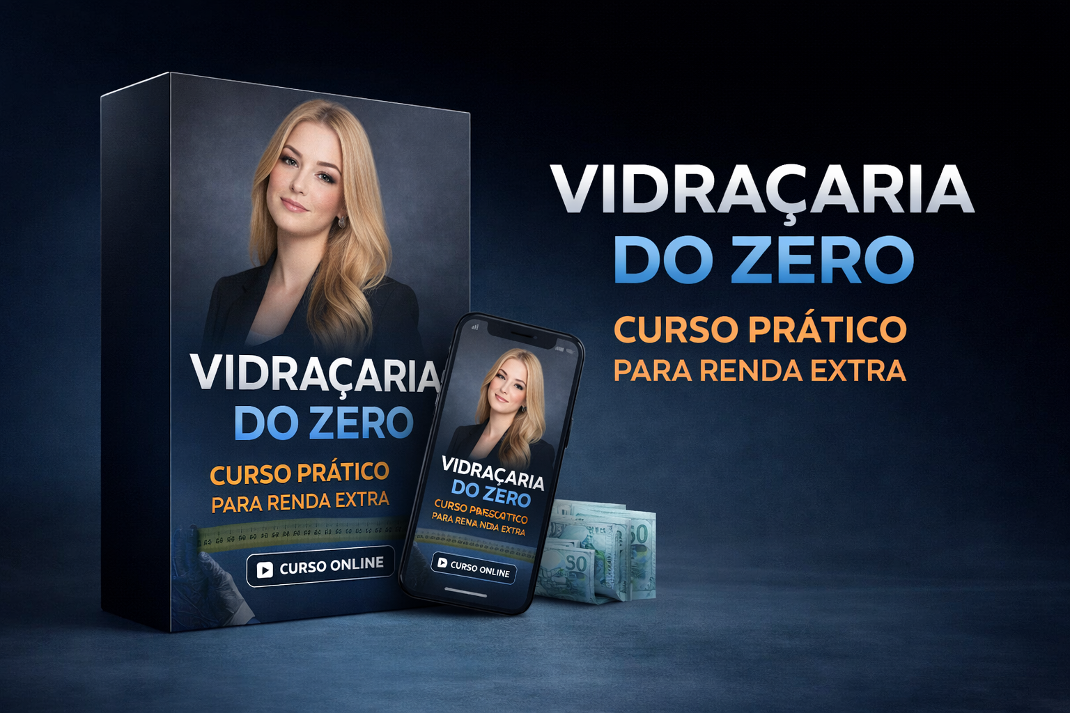 Renda Extra com Vidraçaria – Do Zero aos Primeiros Clientes - Camil...