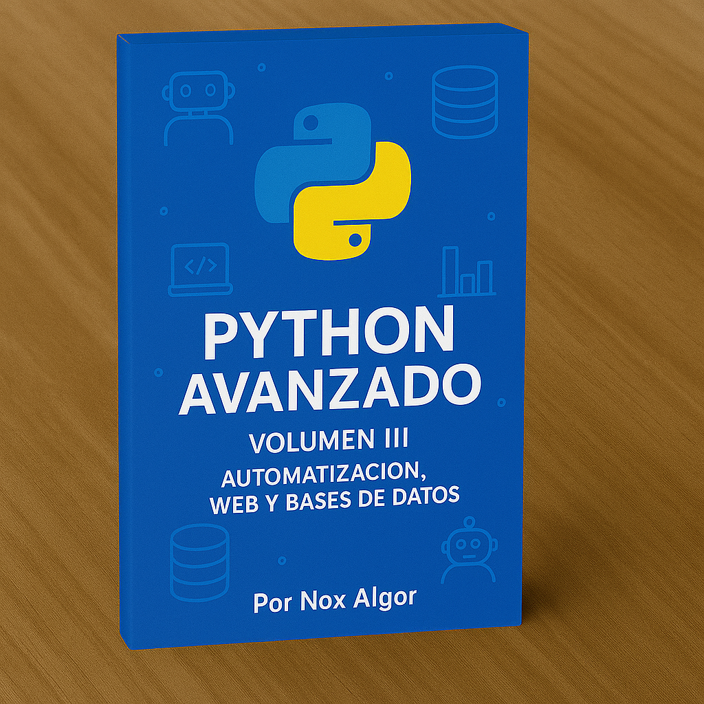 Python Avanzado – Volumen III: Automatización, Web y Bases de Datos