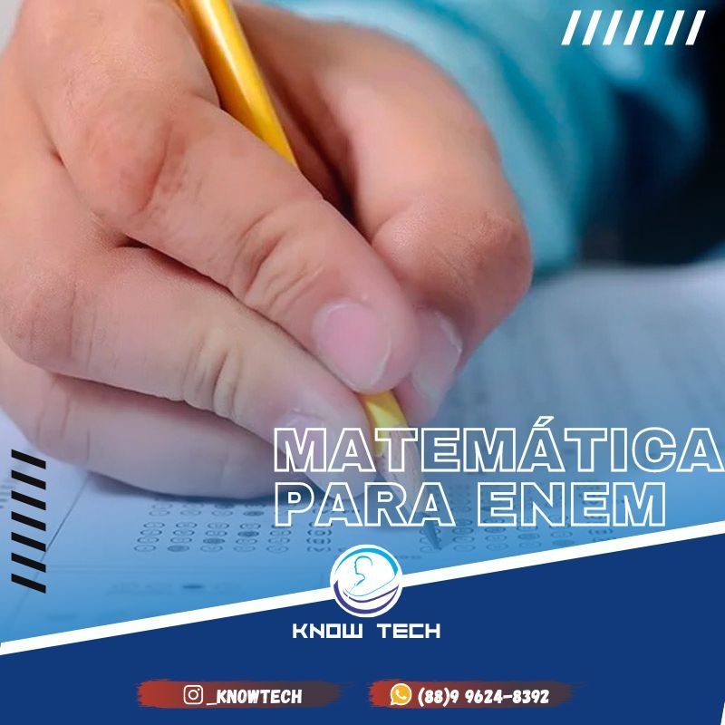 Imagem de capa para o Curso online Matemática Para ENEM