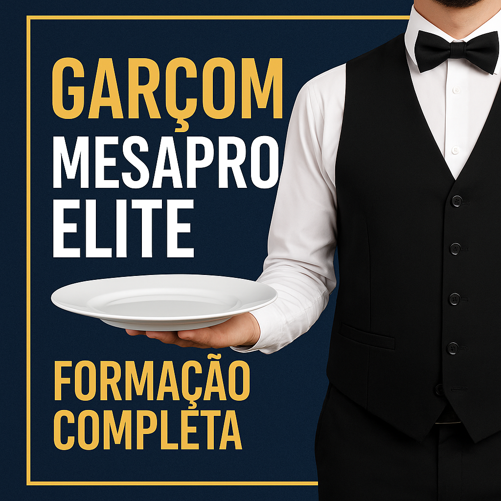 Garçom MesaPro Elite – Formação Completa