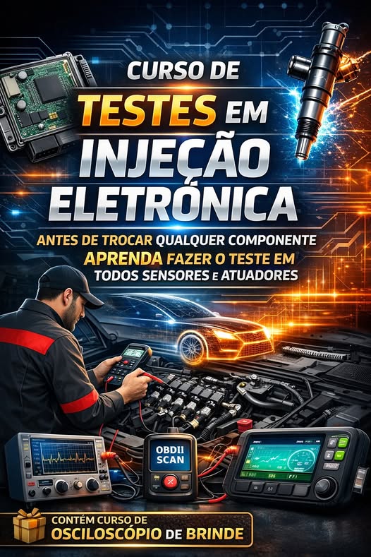 Curso Básico de teste em Injeção Eletrônica completa Automotiva apenas com multimetro