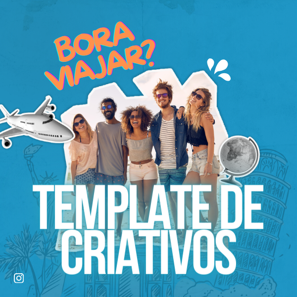 Templates de criativos e posts para agências de viagem - Lucas Lyra...