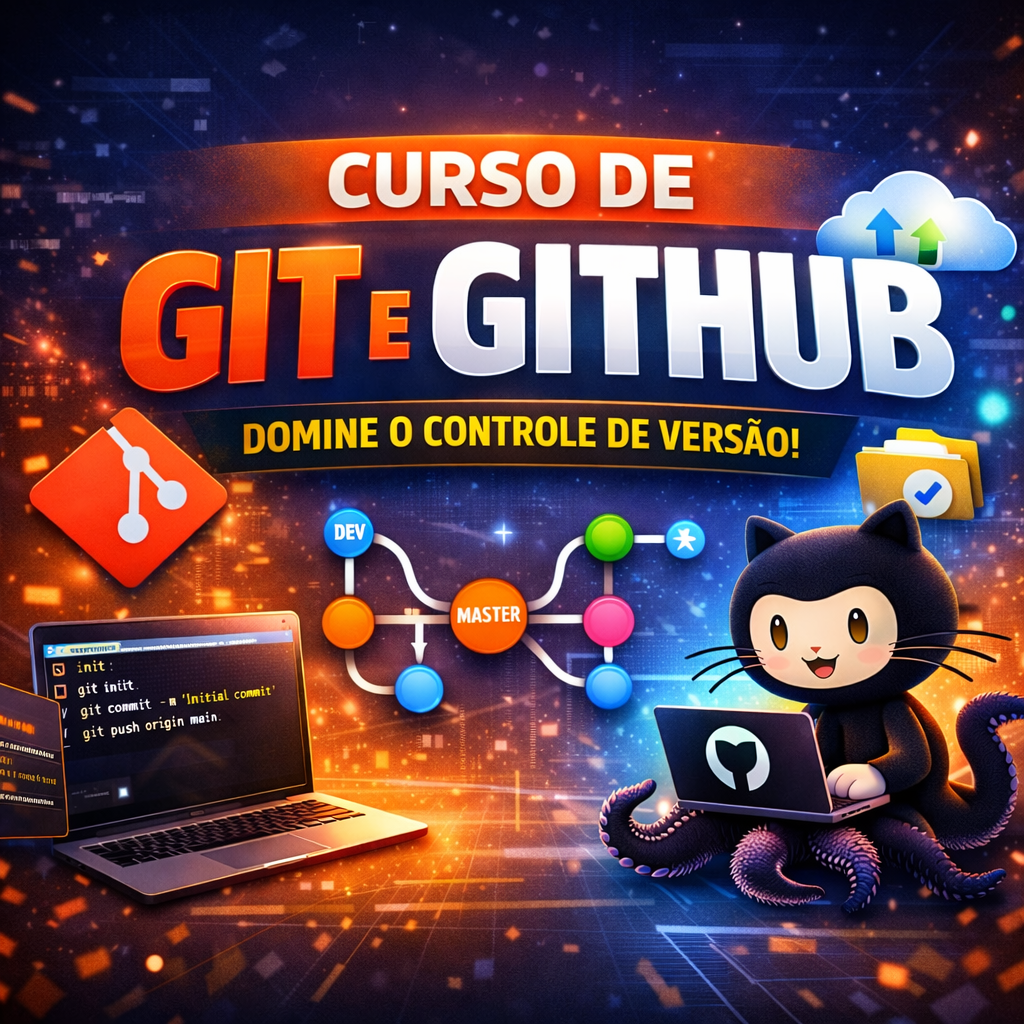 GIT E GITHUB - DOMINE O VERSIONAMENTO DE CÓDIGOS - Michel Moraes