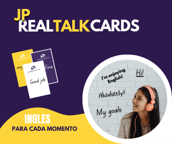 Jp Rael JP RealTalk Cards Challenge: Inglés real para cada momento. - JP